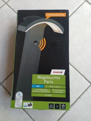 Wegeleuchte Paris mit Bewegungsmelder - Bild 1 von 4