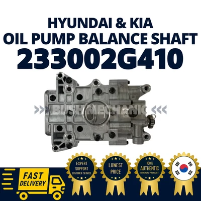 Eje de equilibrio de bomba de aceite original OEM Hyundai Kia 2333002G410 Sportage Optima Foto 1 de 4