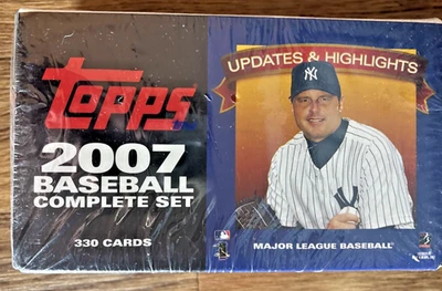 2007 Topps Baseball Updates & Highlights Factory Sealed Set - 330 Cards - Image 1 of 4