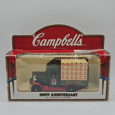 Campbell's Soup 100th Anniversary Delivery Truck In Box Made in United Kingdom - Imagem 1 de 4