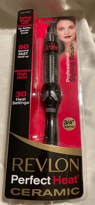 Revlon Perfect Heat Ceramic 3/4" Styling Brush Model RV054C Styling Brush NEW - Picture 1 of 7