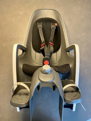 Fahrradkindersitz Hamax Caress X1 – weiß/grau – gut erhalten & wenig genutzt - Bild 1 von 4