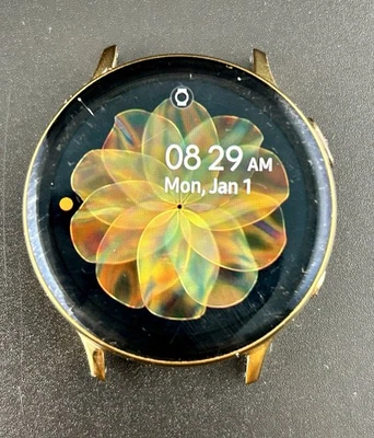 Samsung Galaxy Watch Active 2 SM-R825U (03B8) 4GB Base Only - Gold - Image 1 of 4