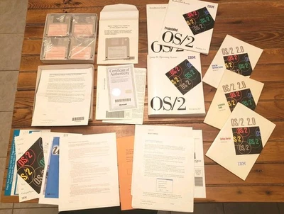 IBM OS/2 Ver 2.1 Sealed DISKS - Image 1 of 4