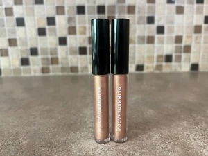 2PK AVON Glimmer Shadow Liquid Eyeshadow - pink topaz 0.07 fl oz D5-3 - Picture 1 of 5