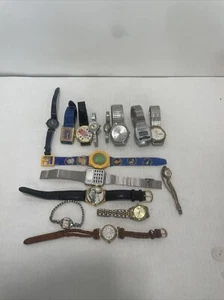 Lot of 14 vintage mechanical watches as-is for parts or repair. - Picture 1 of 11