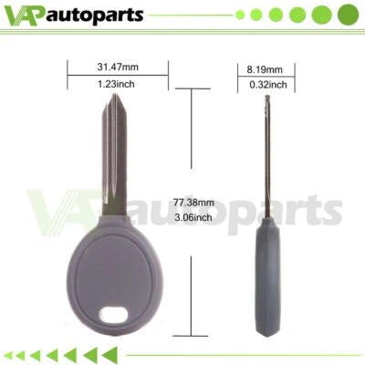 Ignition Key for 2008 2009 2010 2011 2012 2013 2014 2015 2016 2017 Jeep Compass - Image 1 of 4