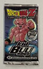 DragonBall Z Kid Buu Saga 10 Game Cards Factory Sealed Booster Pack Rare