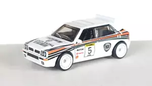 Hot Wheels loose Premium Car Culture Lancia Delta Integrale #5 white - Picture 1 of 2