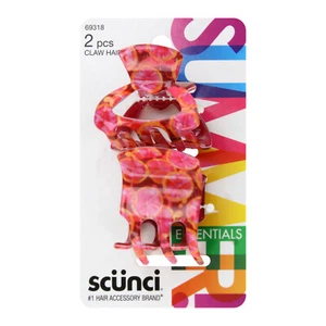 Scunci Summer Essentials Claw Hair Clip, Fruit, 2-Pieces - Picture 1 of 2