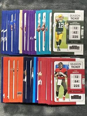 2021 Panini Contenders Football Base Cards Veterans You Pick/Choose! READ* - Image 1 of 4
