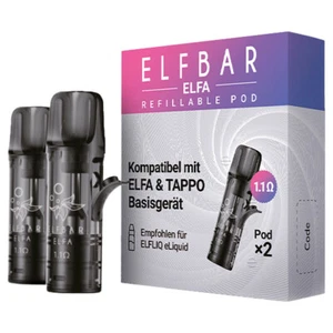 Elfbar ELFA Refillable Pod Leer-Pod 2er Pack - Bild 1 von 1