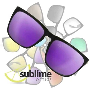 POLARIZED Metallic Indigo Purple Replacement Lenses for Electric Knoxville XL - Picture 1 of 5