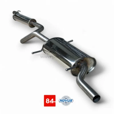 VW Golf I Cabriolet 1.8 Échappement " Ligne Classique " Acier Inoxydable - Photo 1/4