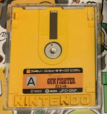 Gun Fighter Famicom Disk System Japan Jaleco Rare Import US Seller Tested - Image 1 of 4
