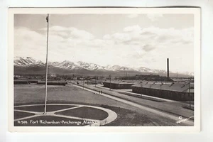Robinson Real Photo Postcard Fort Richardson Anchorage AK R-508 - Picture 1 of 1