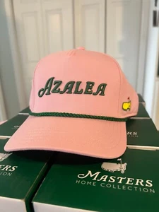 Masters Tournament AZALEA Pink Embroidered Rope Hat Augusta National New - Picture 1 of 4