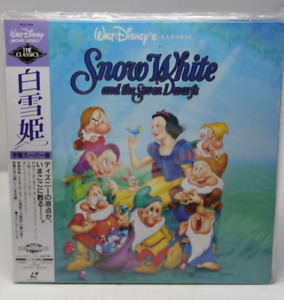 WALT DISNEY'S SNOW WHITE Laser Disc Movie JAPANESE IMPORT ENG. SUBS,
