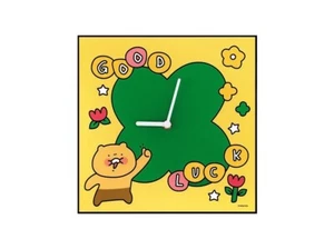 Kakao Friends Slopy Chunk Square Wall Clock - Korea Accesories - Picture 1 of 11