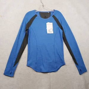 Pearl Izumi Flash Long-Sleeve Cycling/Running Shirt Women's Medium Blue New NWT - Picture 1 of 11