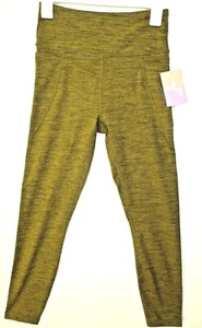 Girls Size S High Rise 7/8 Leggings Pockets - JoyLab™ Army color - Picture 1 of 6