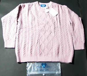 Alfric Eden Cable Knit Sweater Brown Size XL - Picture 1 of 6