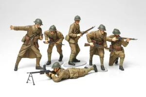 Kit de figuras de infantería francesa Tamiya 35288 Segunda Guerra Mundial escala 1:35 - Imagen 1 de 1