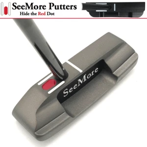 SEEMORE 2025 PREMIUM PVD CLASSIC ORIGINAL Si2 BLADE PUTTER - ANY LENGTH & GRIP - Picture 1 of 10