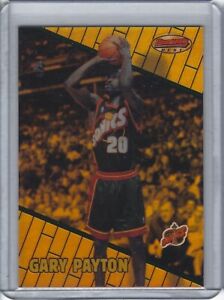 1999-00 Bowman's Best Gary Payton #55 Refractor Parallel #66/400 