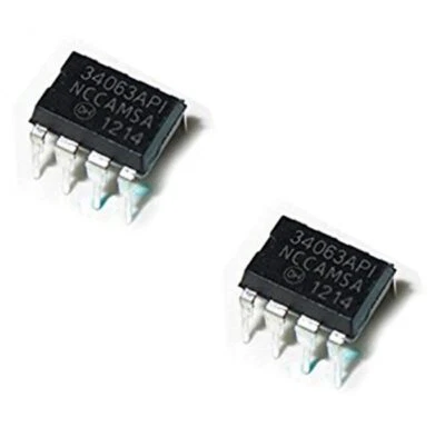 2 x MC34063A DIP8 1.5A Step-Up/Down/Inverting Switching Regulator Through Hole - Image 1 of 2