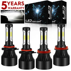 For Kenworth T680 T880 2013-2019 - 4X LED Headlight Kit Bulb High / Low Beam X7B - Picture 1 of 11