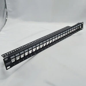 TRENDnet TC-KP24, 24-Port Blank Keystone 1U Patch Panel - Picture 1 of 2