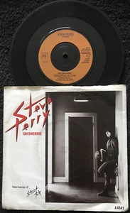 Steve Perry (Journey - Oh Sherry 7'' Vinyl 1984 CLEANED/TESTED EX/VG+ VIDEO CLIP - Picture 1 of 7