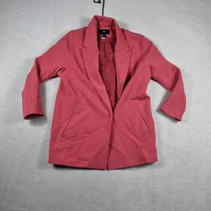 H&M Womens Blazer Jacket Size 6(AU) Red Long Sleeve Work Corporate - Picture 1 of 11