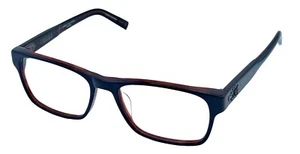 Gafas rectangulares John Varvatos para hombre plástico marrón marino V409. 56mm - Imagen 1 de 12