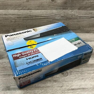 Panasonic DVD-S700P-K DVD/CD Player USB HDMI-CEC HD MP3 JPEG DVD Player NEW - Image 1 of 4