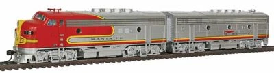41274 Walthers Proto Santa Fe Super Chief F3A-B Set 16L 16A DCC Sound NIB HO - Image 1 of 2