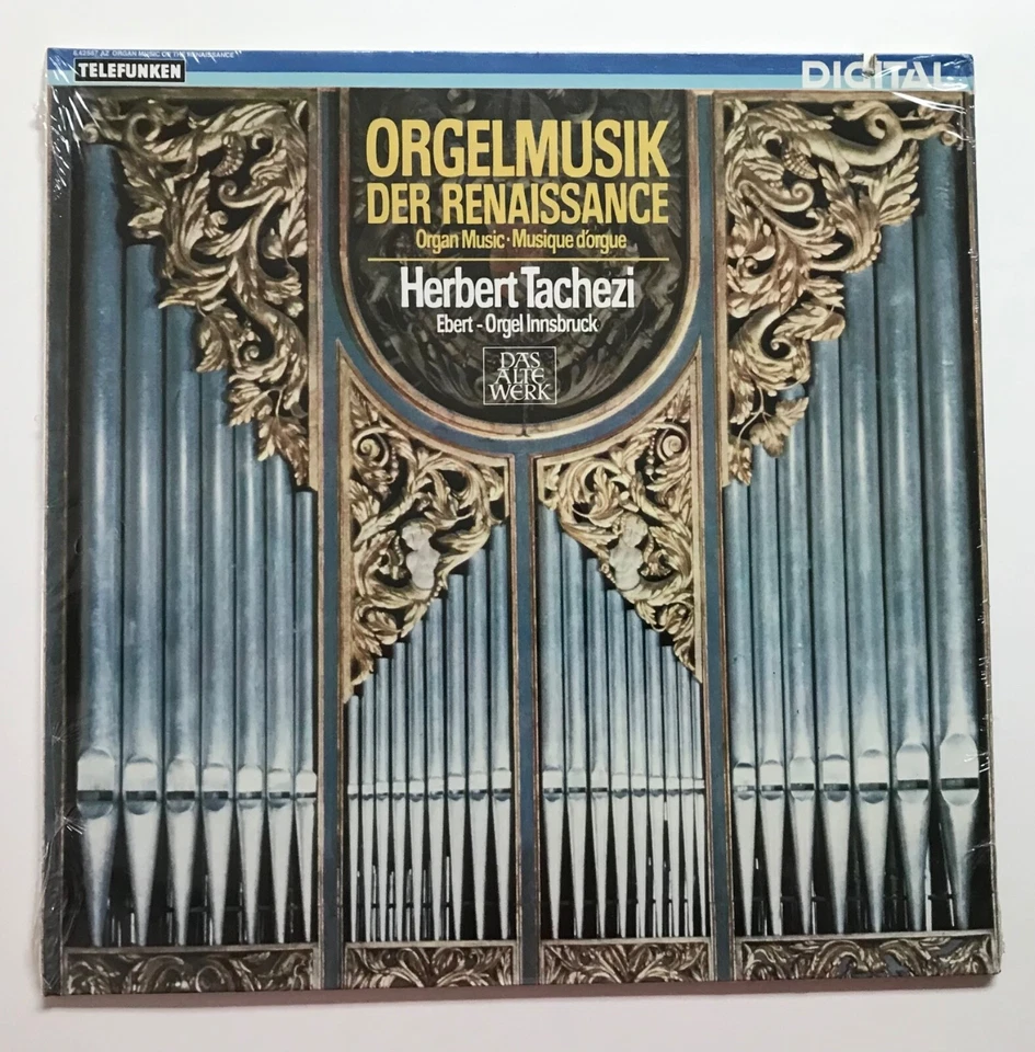 HERBERT TACHEZI: Orgelmusik Der Renaissance (Vinyl LP Record Sealed) - Image 1 of 4