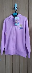 Girls Lilac Disney Frozen Hoodie Age 5-6 From Marks And Spencer BNWT