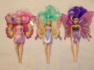 3 UNDRESSED FAIRY SPARKLE SQUAD DOLLS FOR MAKING TOILET ROLL DOLLS - Picture 1 of 2