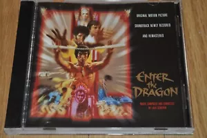 ENTER THE DRAGON soundtrack CD 1998 WARNER BROS ost GOLD DISC LALO SCHIFRIN - Picture 1 of 3