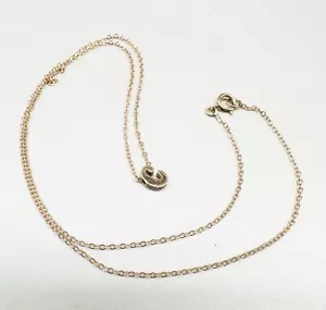 1/20 14k GF Necklace 18” W/ Initial “C” Pendant 1g - Picture 1 of 9