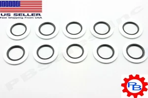 VGT Turbo Coolant line Sealing Washers for Dodge Cummins 6.7L 07.5-20 Qty 10 - Picture 1 of 3