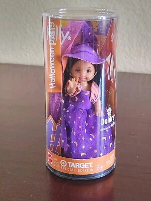 Barbie Kelly's Lil Friend Halloween Party Deidre Doll as a WITCH Mattel 2003 NEW - Image 1 of 4