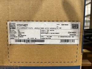 WEG W22 Motor Z00736ET3E052523 New - Picture 1 of 4