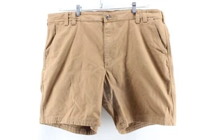 Duluth Trading Co Men’s Flex Fire Hose Cargo Utility Shorts Brown • Size 44 - Picture 1 of 7