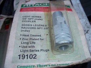 HITACHI AIR HOSE COUPLER P/N 19102 - Picture 1 of 1
