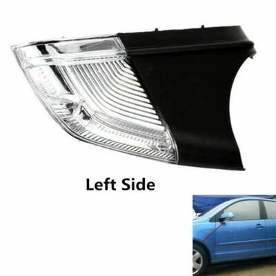 For Skoda Octavia II MK2 Left Clear Wing Door Mirror LED Indicator Signal Light - Image 1 of 4