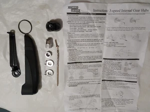 KIT DE MONTAJE STURMEY ARCHER GENUINO REINO UNIDO incl. CUBIERTA, MONTAJE, CADENA, RUEDA, TUERCAS, etc. - Imagen 1 de 7