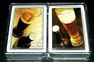 TEO TARRAS - SPANISH ARTIST - 2 X PLAYING CARDS - IRISH STOUT & BAVARIAN BEER - Picture 1 of 7